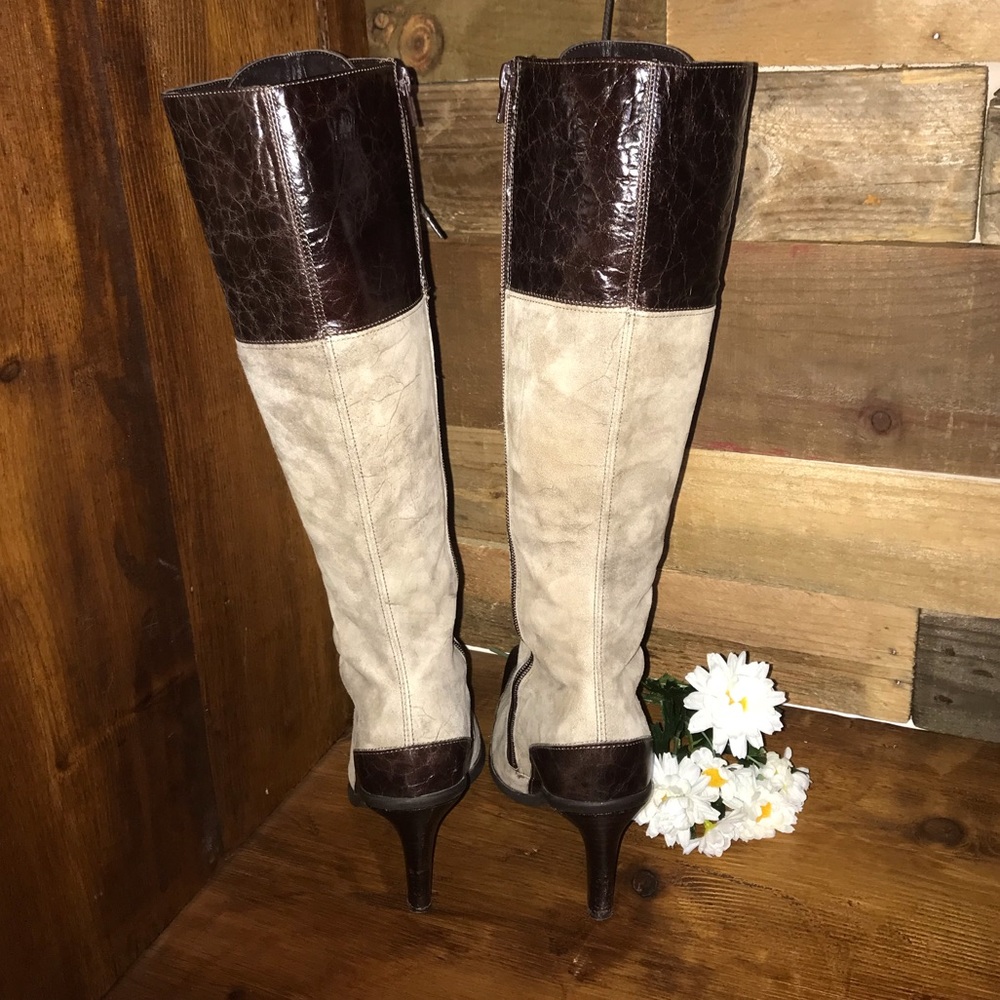 Victorian Steampunk Vic Matie Suede Leather Boots - Picture 5 of 7